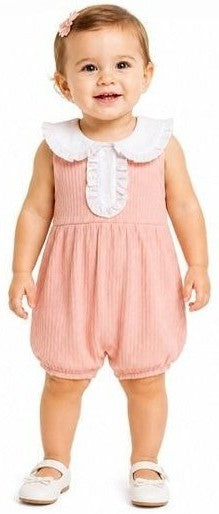 Girls Sleeveless Infant Bubble Romper