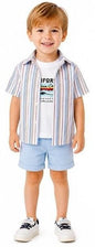 Toddler Boy Three Piece Summer Outfit Set