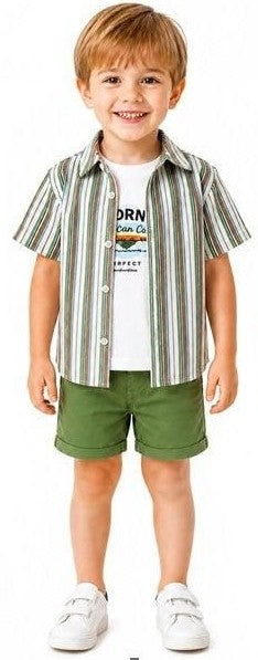 Toddler Boy Summer Outfit Set