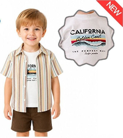 Toddler Boy Summer Outfit Set