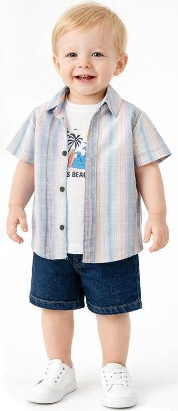 Toddler Boy Summer Outfit Set