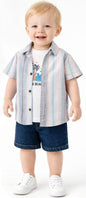 Toddler Boy Summer Outfit Set