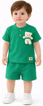 Kidex's Toddler Short Sleeve Shirt and Shorts Set