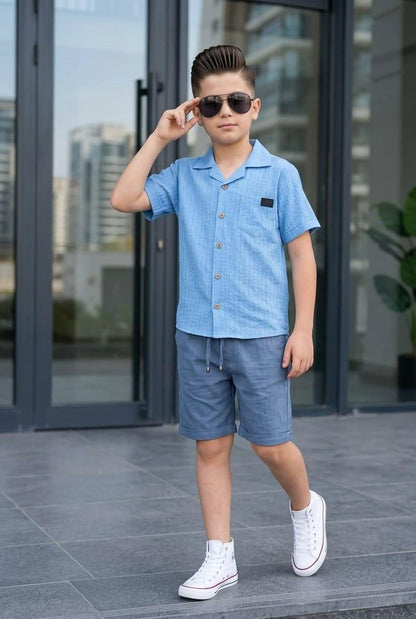 Boys Two Piece Summer Outfit Set