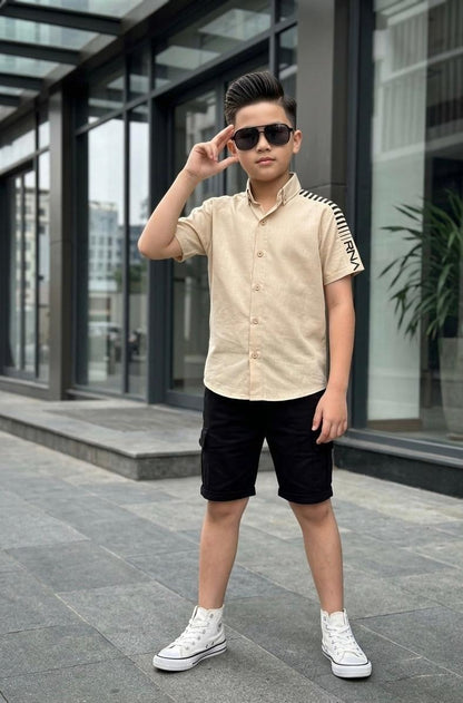 Boys Two Piece Summer Outfit Set