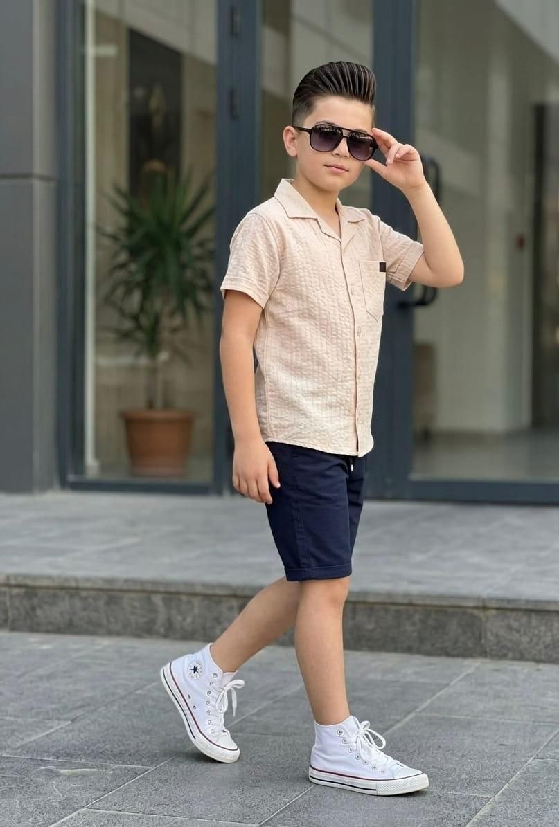 Boys Two Piece Summer Outfit Set
